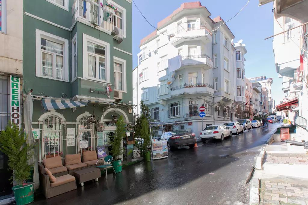 Taksim Hostel Green House Istanbul Bagian luar foto