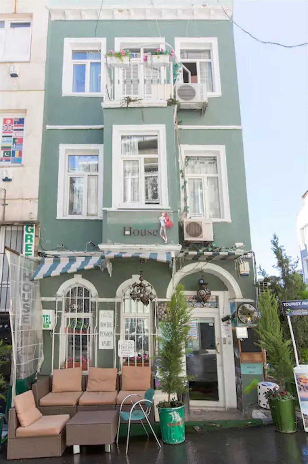 Taksim Hostel Green House Istanbul Bagian luar foto